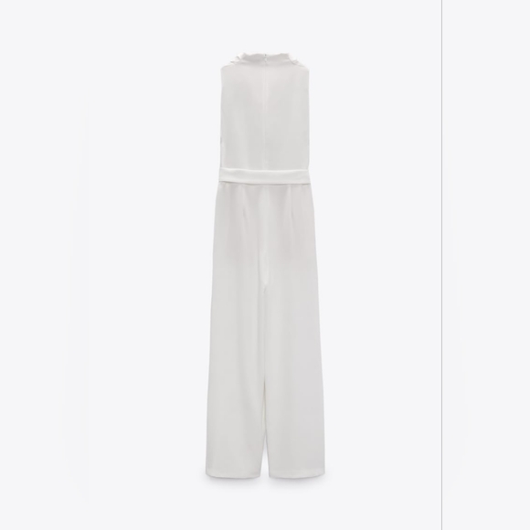 ZARA NWOT long wrap jumpsuit, size s - Picture 3 of 6